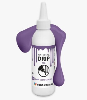 Food Colours čokoládová poleva Natural Drip Fig (100 g)