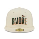 New Era Pánská kšiltovka Baltimore Orioles MLB City Connect Fan Pack 59FIFTY Fitted Natural Velikost: 7 3/8