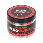 Mikbaits Plovoucí fluo boilie 18mm 150ml - Brusinka a Česnek,Mikbaits Plovoucí fluo boilie 18mm 150ml - Brusinka a Česnek