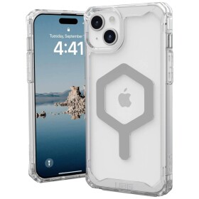 Urban Armor Gear Plyo MagSafe zadní kryt na mobil Apple iPhone 15 Plus Ice , transparentní, stříbrná Kompatibilní s MagSafe