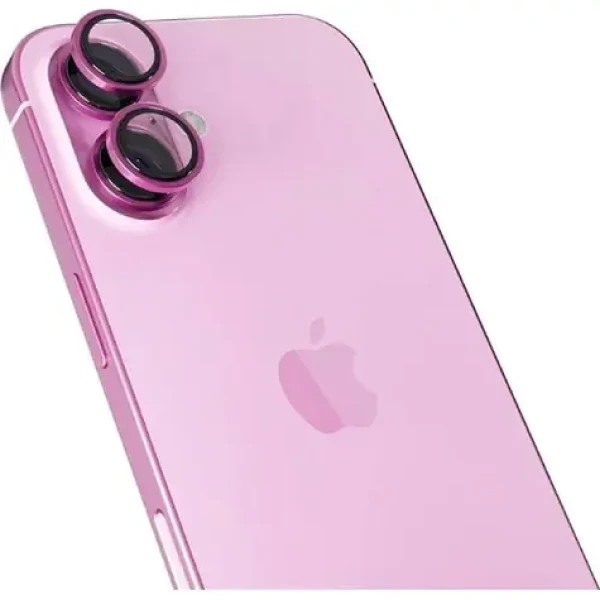 Epico Aluminium Lens Protector ochranné sklo fotoaparátu pro Apple iPhone 16/16 Plus růžová (90812152300001)