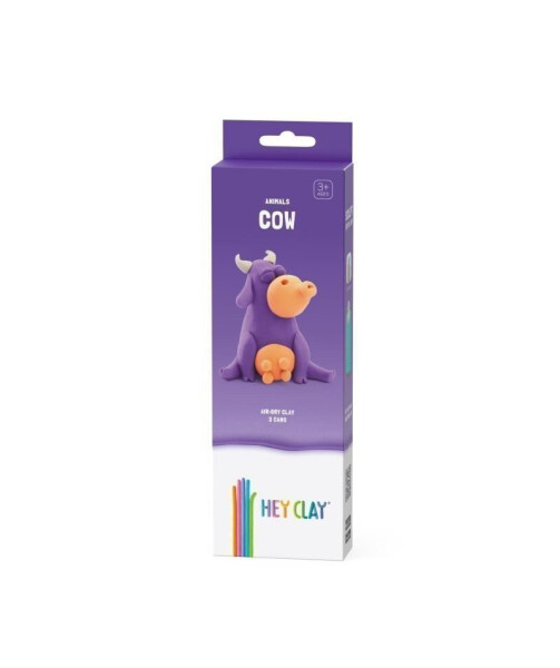 Hey Clay Kreativní sada - Kráva