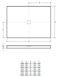 HOPA - Obdélníková sprchová vanička NOX - Barva - Bílá, Rozměr A - 120 cm, Rozměr B - 80 cm VANKNOX1280BB