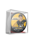 Inglasco / Sherwood Puk Sidney Crosby #87 Pittsburgh Penguins 500 Goals Scored Souvenir Hockey Puck In Cube