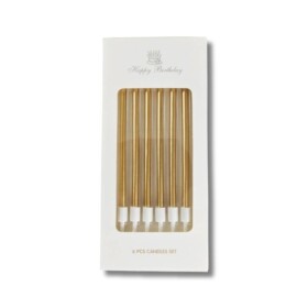 Dortisimo Svíčky Elegant bronzové (6 ks)
