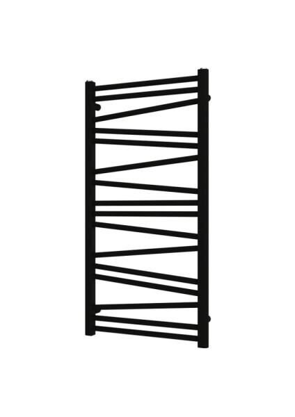 Radiátor kombinovaný SAT Lilon 97,5x50 cm černá matná SATRALI975500BL SATRALI975500BL