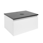 Koupelnová skříňka s krycí deskou SAT B-WAY 59x30x45 cm bílá lesk BWAY60WZ BWAY60WZ