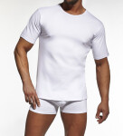 Pánské tričko AUTHENTIC 202NEW - CORNETTE bílá S