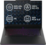 Lenovo Legion 9 18IAX10 černá / 18" WQUXGA / Intel Core Ultra 9 275HX / 64GB / 2TB SSD / RTX 5090 24GB / W11P (83EY002KCK)