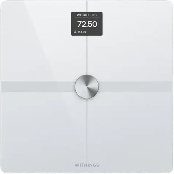 Withings Body Smart bílá / Chytrá osobní váha / nosnost 200kg / Bluetooth / WiFi (WBS13-White-All)