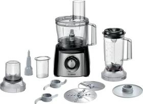 BOSCH Kuchyňský robot MultiTalent Power MCM3PM386 černá/nerez / 900 W / 2,3 l mísa / 2 rychlosti (MCM3PM386)
