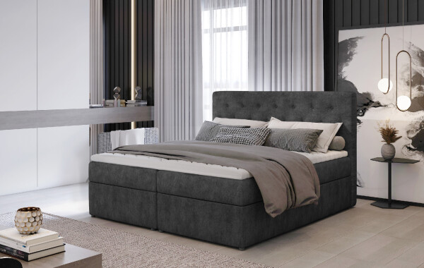 Boxspring Loree Rozměr: 160 x 200 cm, látka: Dora 96