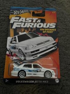 Hot wheels Volkswagen Jetta mk3 Fast and Furious