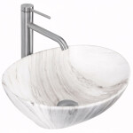 REA - Umyvadlo na desku Sofia Ash Matt REA-U6362