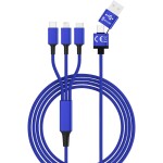 Delock USB 2.0 prodlužovací kabel plochý zahnutý [1x USB 2.0 zástrčka A - 1x USB 2.0 zásuvka A] 1.00 m černá oboustranně zapoji