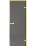 Dveře do sauny HARVIA 8x21, šedé, 790x2090 mm, borovice CD82102ML