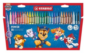 Vláknový fix - STABILO power PAW Patrol - 30 ks sada - s potiskem PAW Patrol