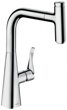 HANSGROHE - M71 Dřezová baterie M7115-H240 s výsuvnou sprškou, sBOX, chrom 73802000