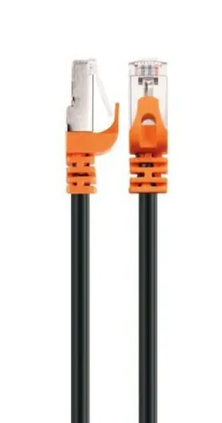 Schwaiger černá, oranžová / Síťový kabel / Cat 7 / S/FTP / 5 m / RJ-45 (CKO7050 531)