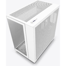 NZXT H9 Flow bílá / ATX / 1x USB-C + 2x USB 3.0 / 3.5mm Jack / 4 x 120mm (CM-H91FW-01)