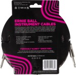 Ernie Ball Braided Instrument Cable Straight/Straight 18ft Purple Pyth