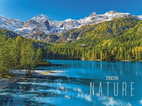 Kalendář 2026 Nature, nástěnný, 56 x 42 cm