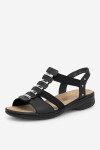 Sandály Rieker 64580-00 Materiál/-Syntetický,Přírodní kůže (useň) - Lícová