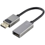 Renkforce RF-3301134 DVI / VGA adaptér [1x DVI zástrčka 24+1pólová - 1x VGA zásuvka] černá s feritovým jádrem, pozlacené