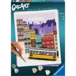 Ravensburger CreArt Barevný Lisabon – malování podle čísel