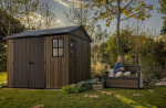 KETER APEX domek 9x7,5 WALNUT