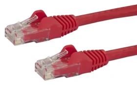 StarTech červená / Patch kabel UTP CAT6 / 0,5 m / RJ-45 / PoE (N6PATC50CMRD)