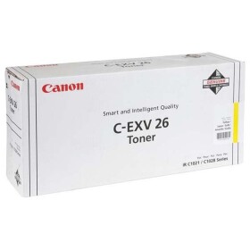 Canon C-EXV26 Y, žlutý, 1657B006 - originální toner