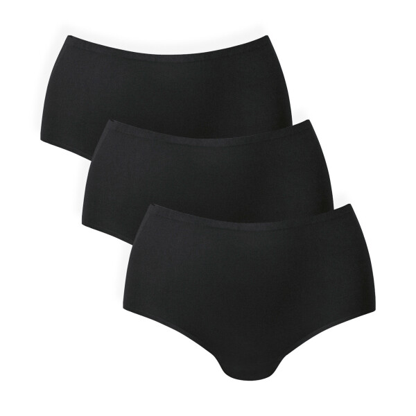 Essential vyšší kalhotky 3Pack 1343-3 black - Anita Classix 001 black S/M