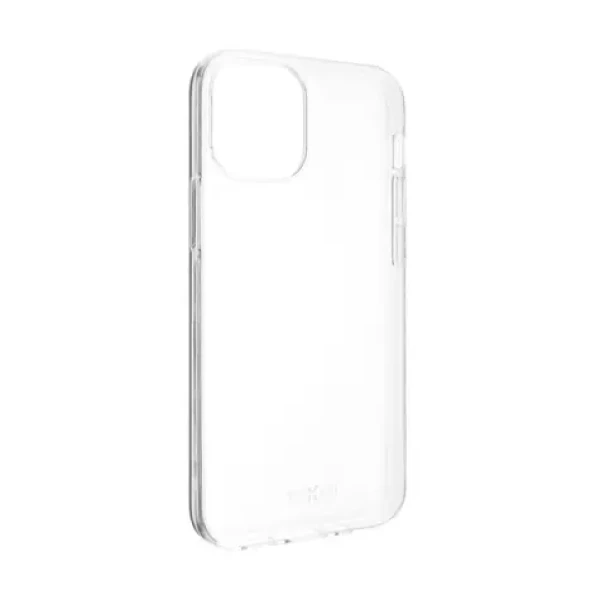 FIXED Ultratenké TPU gelové pouzdro Skin pro Apple iPhone 12 mini, 0,6 mm, čiré FIXTCS-557