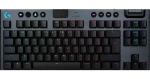 Logitech G915 X LIGHTSPEED TKL černá / Bezdrátová herní klávesnice / Bluetooth + USB LIGHTSPEED / RGB (920-012721)