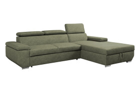 Sedací souprava Lars Provedení: Pravá varianta, látka: Logan Forest