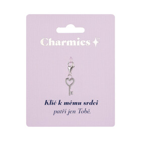 Stříbrný přívěsek klíče - Dveře od štěstí - Albi