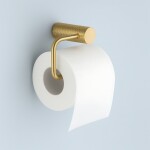 REA - Držák na toaletní papír 9711 Prism Brush Gold REA-98024