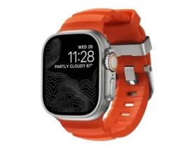 Nomad Rocky Point Band řemínek pro Apple Watch 49/45/44/42mm natural/magma (NM014872858)