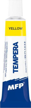 Temperové barvy 12ml žlutá