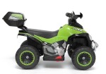 Mamido Dětská elektrická čtyřkolka Race zelená