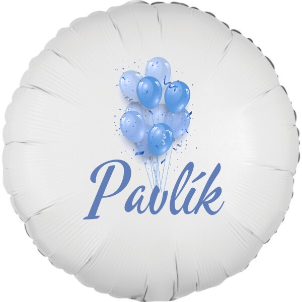 Pavlík - balónek s jménem - Balonky.cz Pavlík - balónek s jménem - Balonky.cz