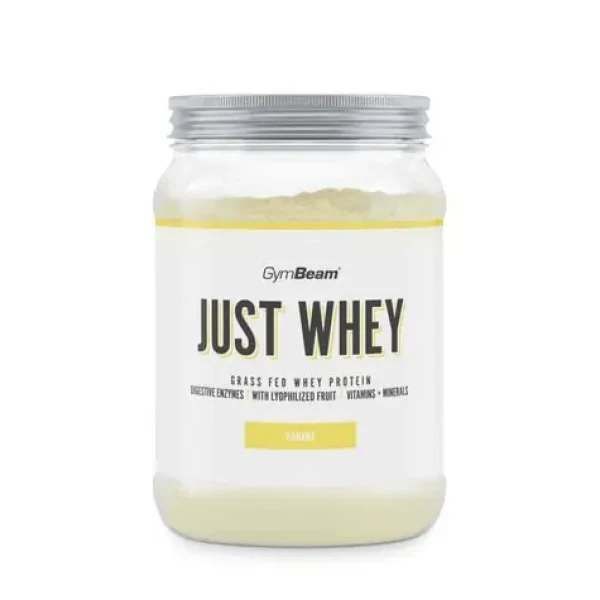Just Whey Grass-Fed Protein – GymBeam (banán, 500 g) (28324-41-500g-banana-01)