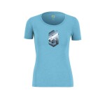 KARPOS W Valley T-Shirt, Bachelor B./Bright White velikost: S