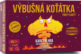 Výbušná koťátka Párty karty