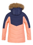 Dětská zimní bunda Hannah Leane JR Cantaloupe/mood indigo