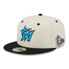New Era Pánská kšiltovka Miami Marlins MLB Mascot Pin 9FIFTY Snapback
