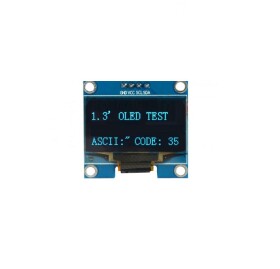 IIC I2C OLED displej 1,3" - Modrý, 128 x 64