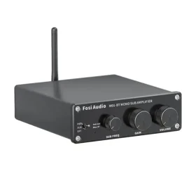 Fosi Audio M01-BT / Subwoofer mono zesilovač / 220W / RCA / Bluetooth 5.0 / SUB Out (8594193722587)
