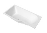 Asymetrická vana Laguna Beáta Plus 160x80 cm akrylát levá BE1600LPLUS BE1600LPLUS